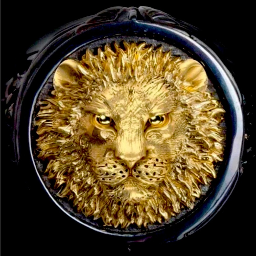 Lion Head Decor Ring